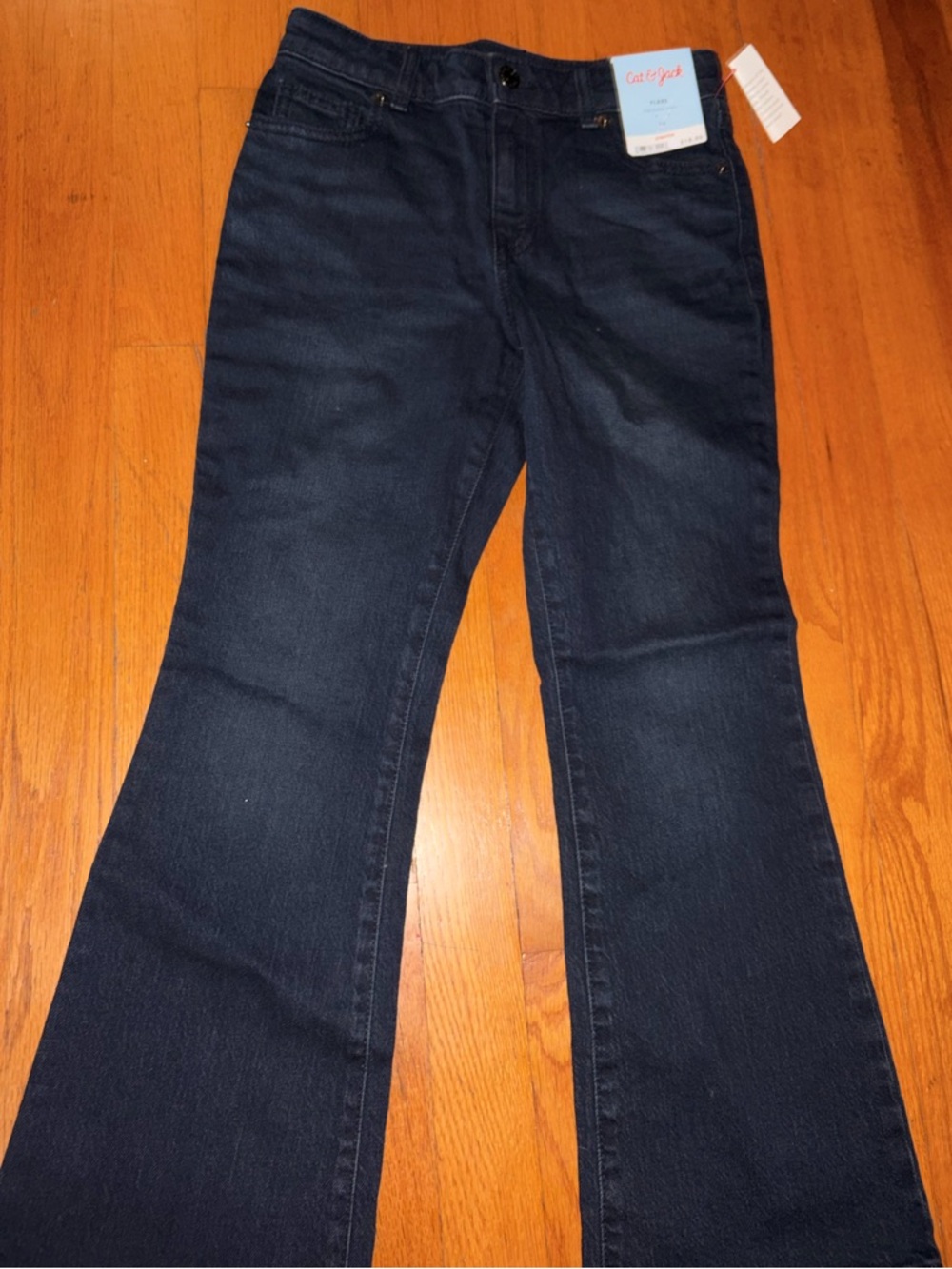 Cat & Jack Dark Blue Flare Jeans NWT